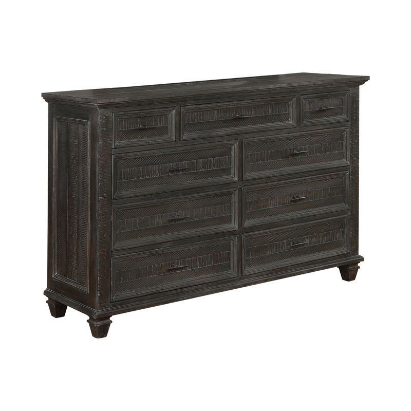 Ensemble de chambre avec rangement 2 pièces Worley, Grand