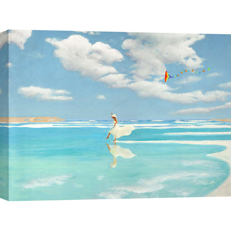 Flying On The Water by Pierre Benson - Wrapped Canvas Print, 70cm H x 100cm W x 4cm D