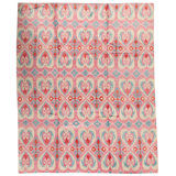 Hand Woven Wool Ikat Area Rug