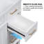 Meuble-lavabo de salle de bain avec lavabo en céramique, portes à fermeture douce, 4 tiroirs de rangement-1236601237