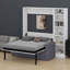 Lit escamotable avec canapé et tablettes Murphy