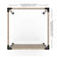 Ensemble de pergola Toja de toutes tailles avec canaux en U pour poteaux en bois 4X4-128566227