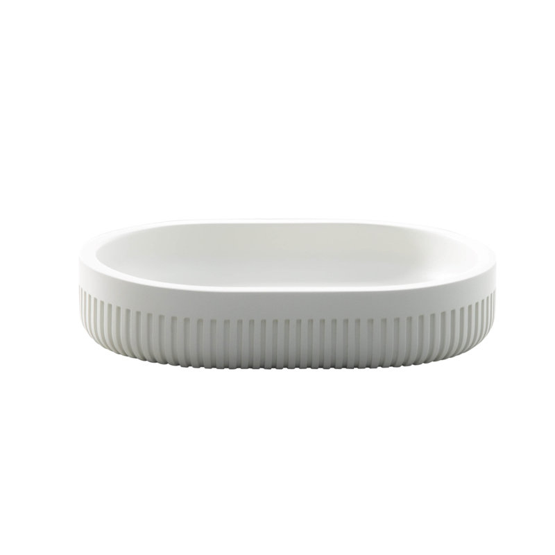 Savon en résine Juridia bleu, Blanc