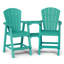 Chaises Adirondack de 26 po pour 2 personnes avec table pour 2 personnes-1652459147