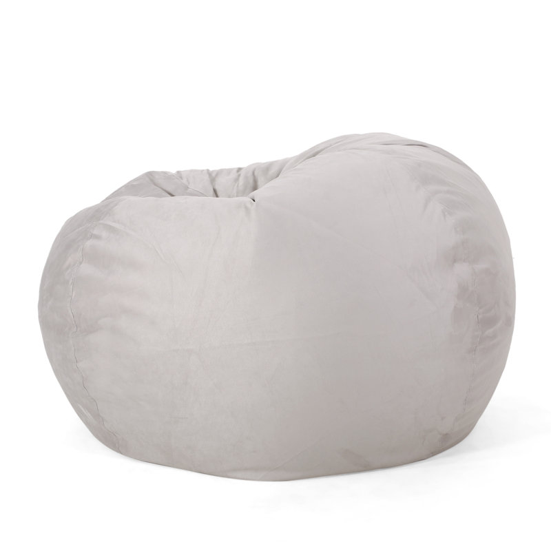 Très grand fauteuil à billes et méridienne, Gris clair