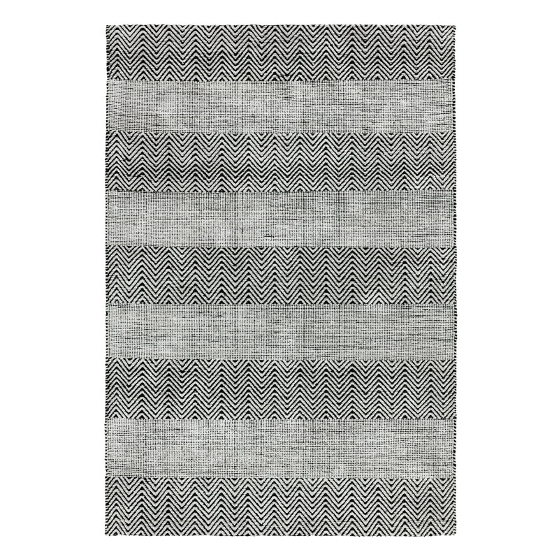 Aaisha Jute Flatweave Grey Rug, Rectangle 120 x 170cm