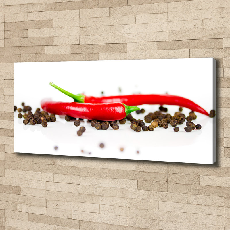 Chilli And Pepper - Wrapped Canvas Print