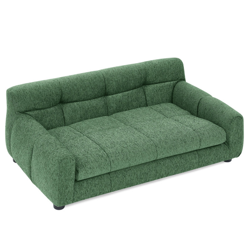 Lin moderne pour animaux de compagnie de taille moyenne et grande - stable, grande et respirante, Vert