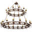 Rustic Lodge 16 - Light Chandelier