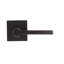 Brady Passage Door Lever with Rosette-78607239-78607240