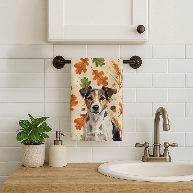 Serviette de cuisine tricolore Russell Terrier, Tricolor Russell Terrier