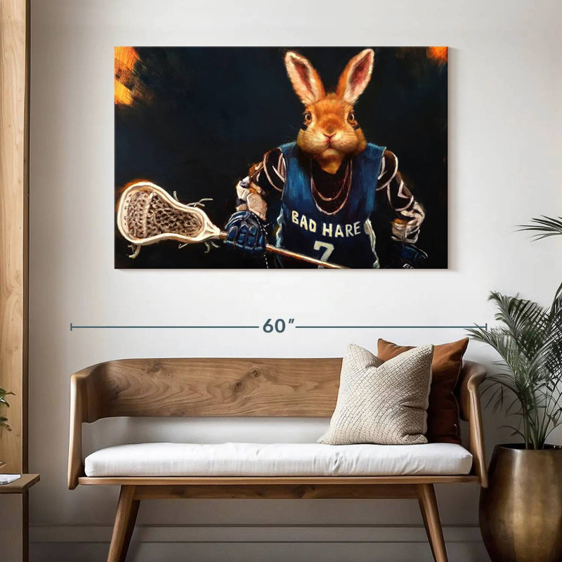 Brampt Game Face, 32" H x 48" W