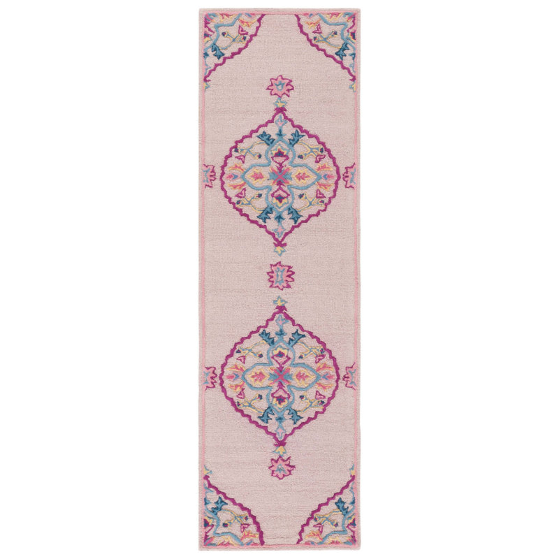 Blokzijl Hand Tufted Wool Oriental Rug, Runner 2'3" x 8'