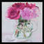 «Pretty In Pink», art mural texturé encadré-932691895-932691892