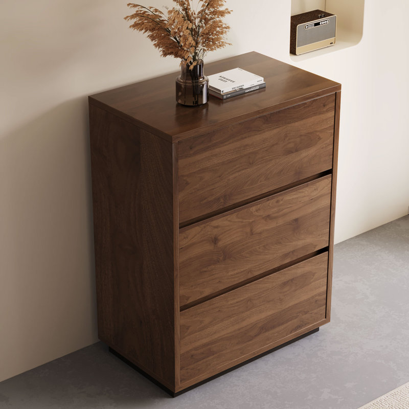 Roanoke 3-drawer Storage Dressing Table Clothing Storage Cabinet Bedroom Storage Dressing Table