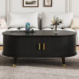 Coffee Table With Built-In Charging Station