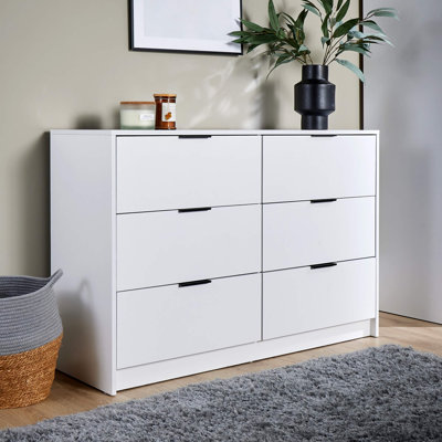 Phoenix 6 Drawer Chest Bedroom Storage Unit