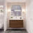 Azden 42" Wall-Mounted Single Bathroom Vanity Set-2121788064