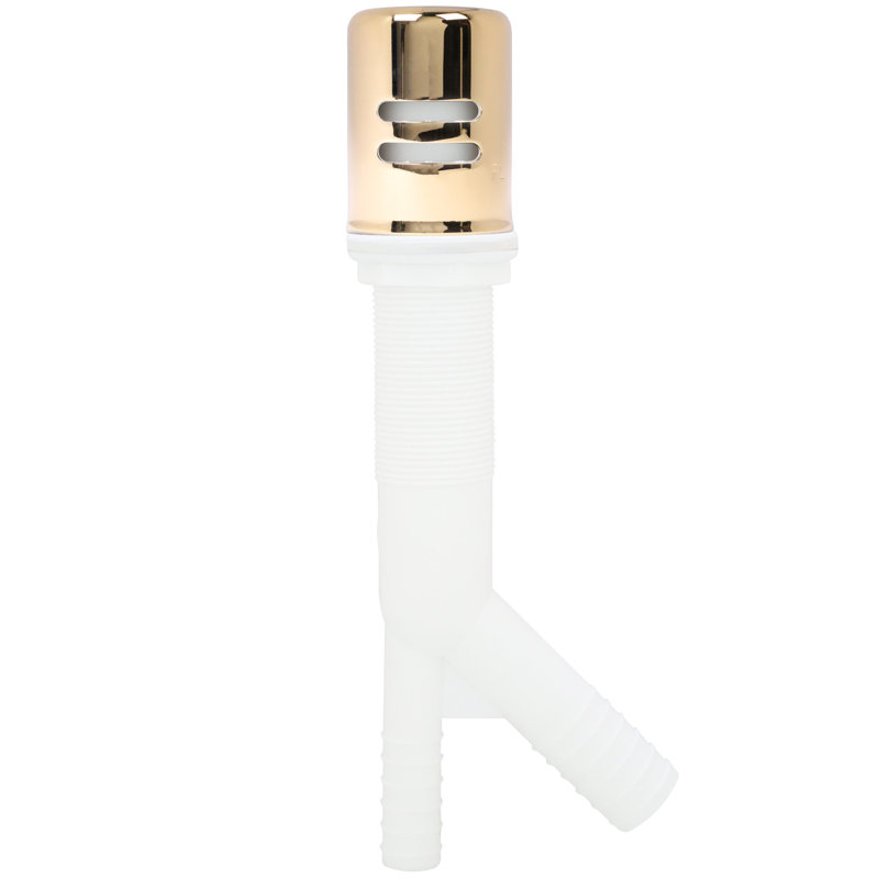 Air Gap Cap and Body Set - Non-Skirted, Polished Brass