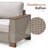 Revaan 5 - Person Patio Conversation Set with Cushions