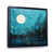 Black Floater Framed