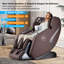 Fauteuil de massage corporel 4d Sl-rail avec design zéro gravité, châle chauffant, cou-106753220