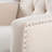 Manual Wing Chair Recliner, High Colorfastness Fabric Chair with Deep Tufted Back | Silver Nailhead Trim, 3 Adjustable Positions for All-Day Comfort-818248716