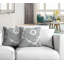 Housse et insert de coussin décoratif intérieur / extérieur en mélange de polyester-928592920-928592918