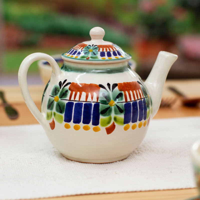 Moten Acapulco Majolica 20 pte Théière en céramique
