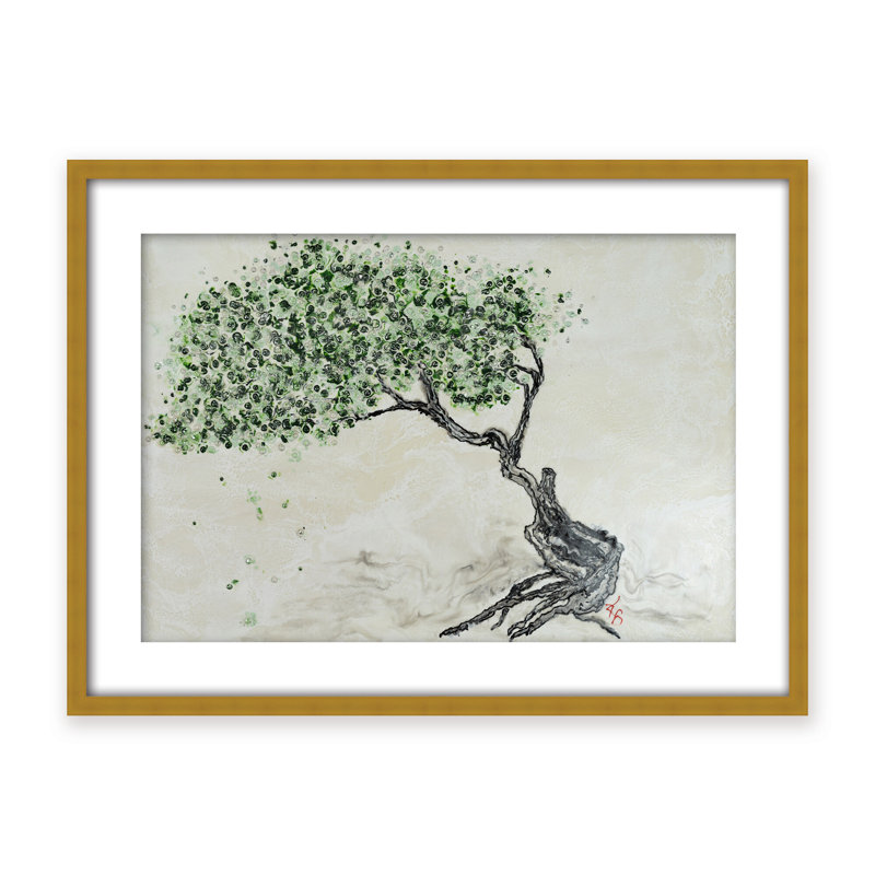 Nature Inspired "Fleeting Spring" Canvas Wall Art By , 12" H x 16" W, Framed Canvas, Beige