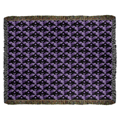 Couverture en coton tissé Katelyn Elizabeth
