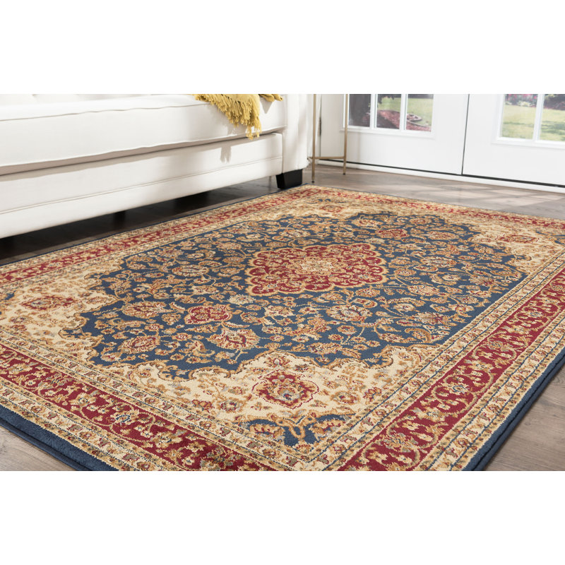 Machine Woven Indoor Rectangle Area Rug, Rectangle 10'6" x 14'6"