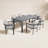 Windcrest Rectangular 4 - Person 93.3" Long Dining Set with Cushions-340887833