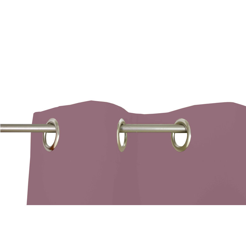 Zoee Eyelet Blackout Curtain, 145cm Width x 255cm Drop, Lilac