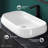 Château 28 Rectangle Ceramic Vessel Sink