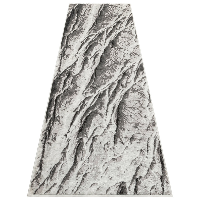 Rosamond Abstract Area Rug, Runner 80 x 240cm