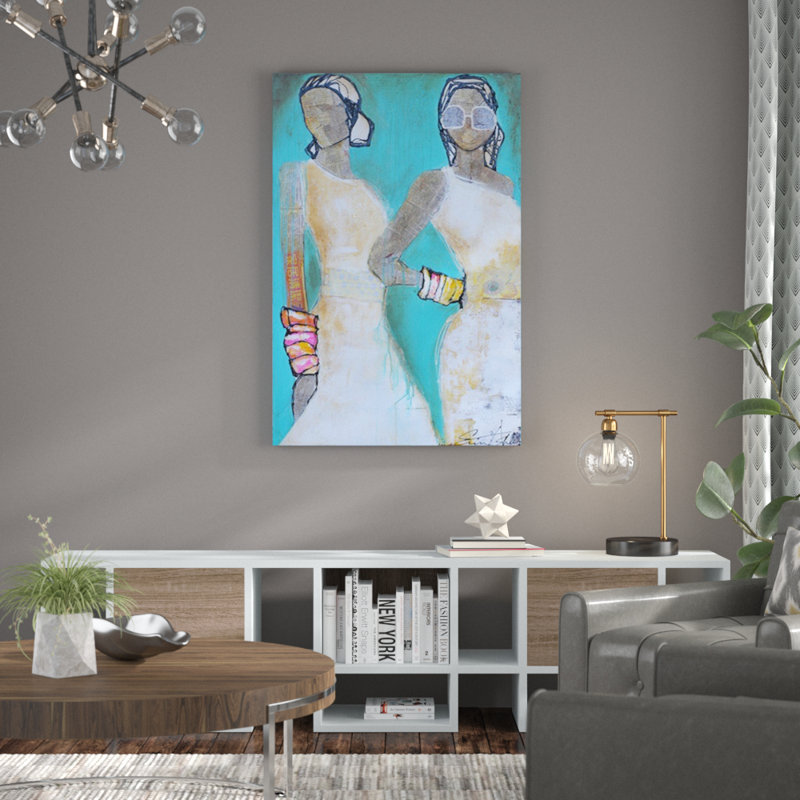 «Downtown Chic», reproduction d'art, H 12 po x l 8 po x P 1,5 po, Toile tendue