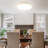 19.68In Modern Flush Mount Ceiling Light