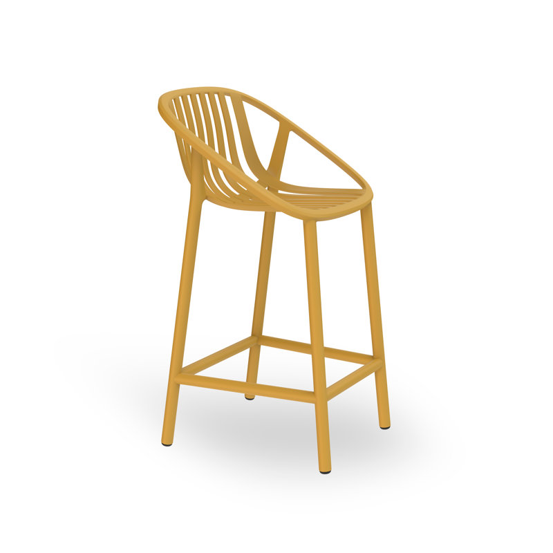 Tabouret haut Bini, Toscan, Siège d'une hauteur de 25,79 po