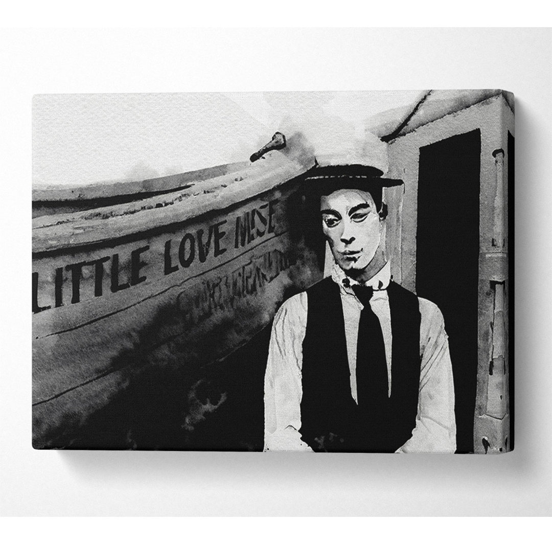 Buster Keaton Kleines Liebesnest - Kunstdrucke auf Leinwand