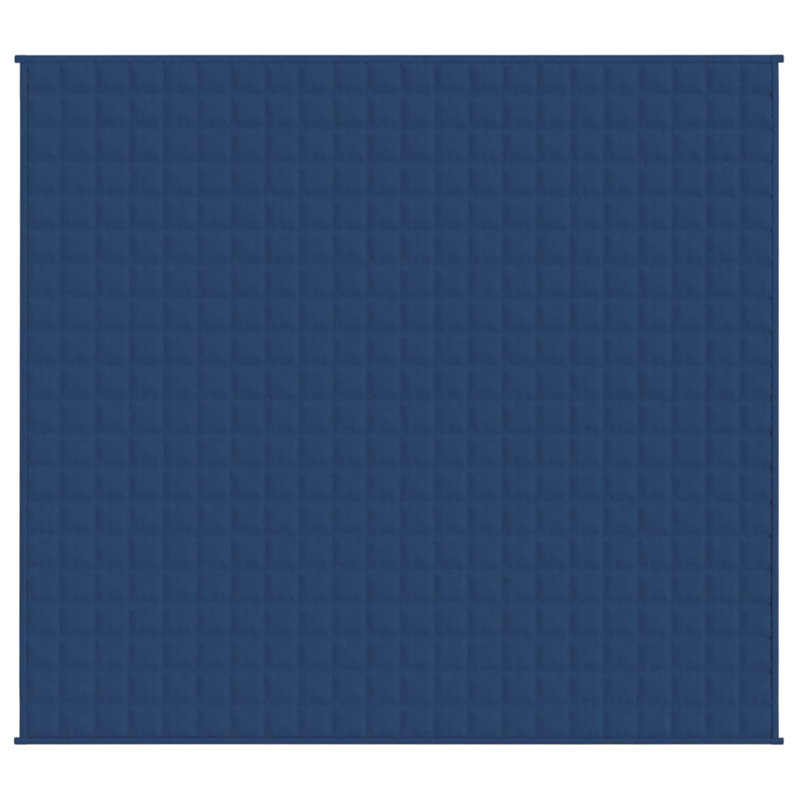 Couverture en tissu , Bleu, L 86,6 po x L 102,4 po