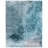 Mclawhorn Abstract Silver / Blue Power Loomed Area Rug-189052610