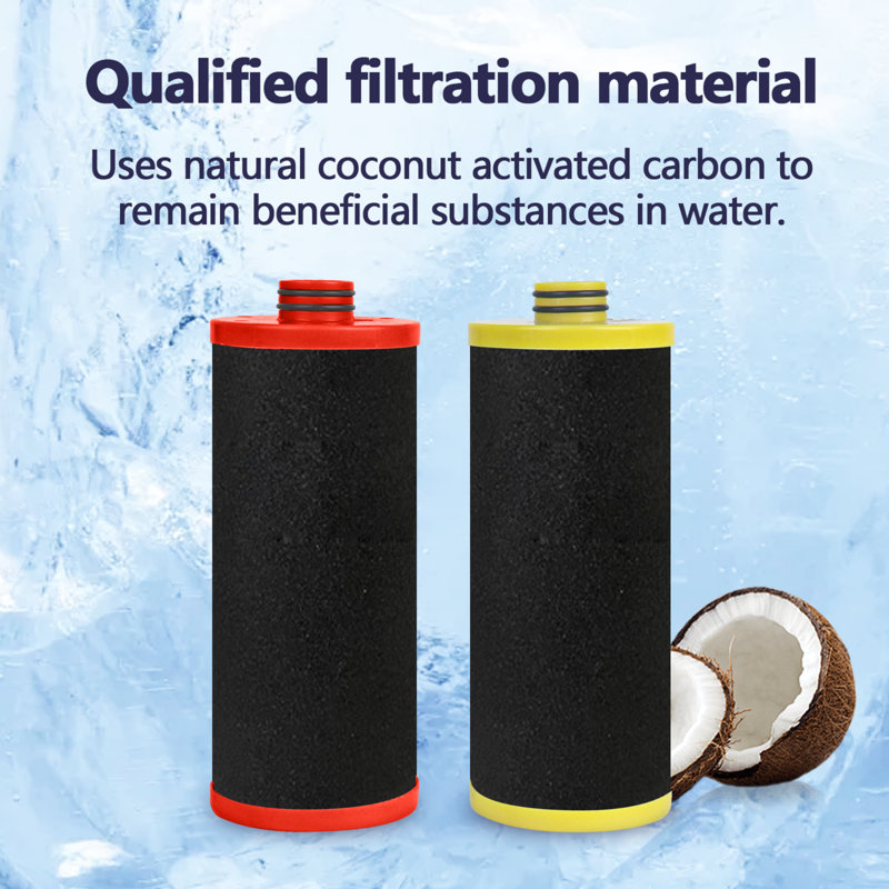 Aquasana 2-Stage Red and Yellow Under Sink Replacement Filters