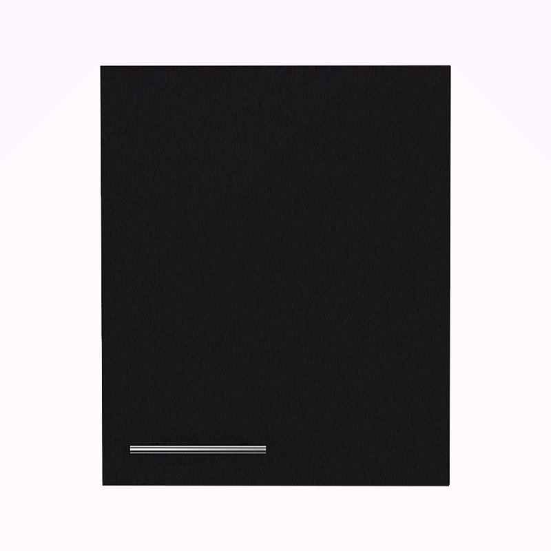 Armoire murale Dennard, cuisine, Noir