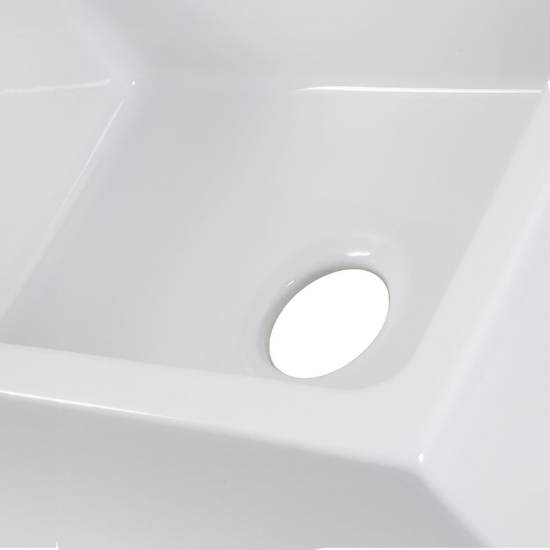 Island 35.75'' L Single Basin Kitchen Sink, 24"