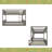 Full XL Over Queen Bunk Bed With Ladder And Guardrails-1476282191