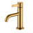 Maesson Collection Single-Handle Deckmount Lavatory Bathroom Faucet with Drain Assembly - Brushed Gold-122356309