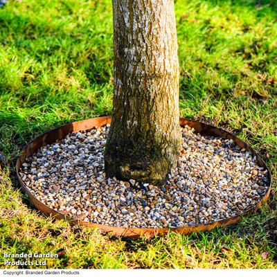 8cm H x 60cm W Metal Lawn Edging