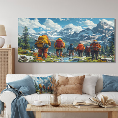 The Appalachian Mountain Trail Hike II - Hiking Wall Art