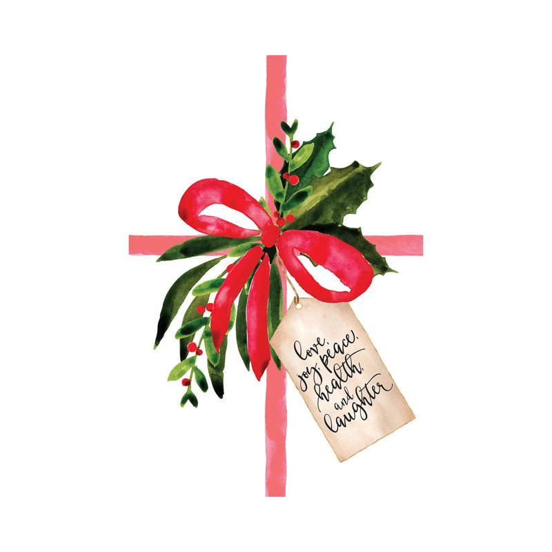 Best Wishes Gift by Blursbyai - Gallery-Wrapped Canvas Giclée on Canvas, Canvas, 20.32 cm H x 30.48 cm W